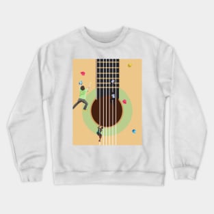 Creating music Crewneck Sweatshirt